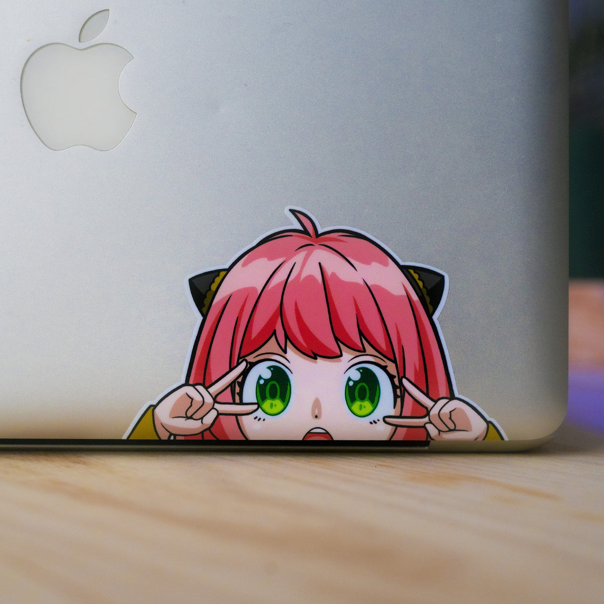 Anya Forger Peeker Sticker | Spy x Family Anime Die Cut Vinyl Decal ...