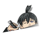 Aki Hayakawa Sticker from anime Chainsaw Man