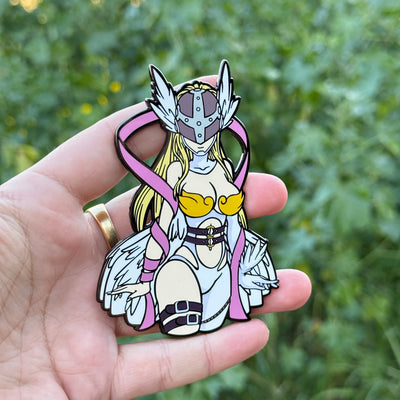 Angewomon Enamel Pin from Anime Digimon