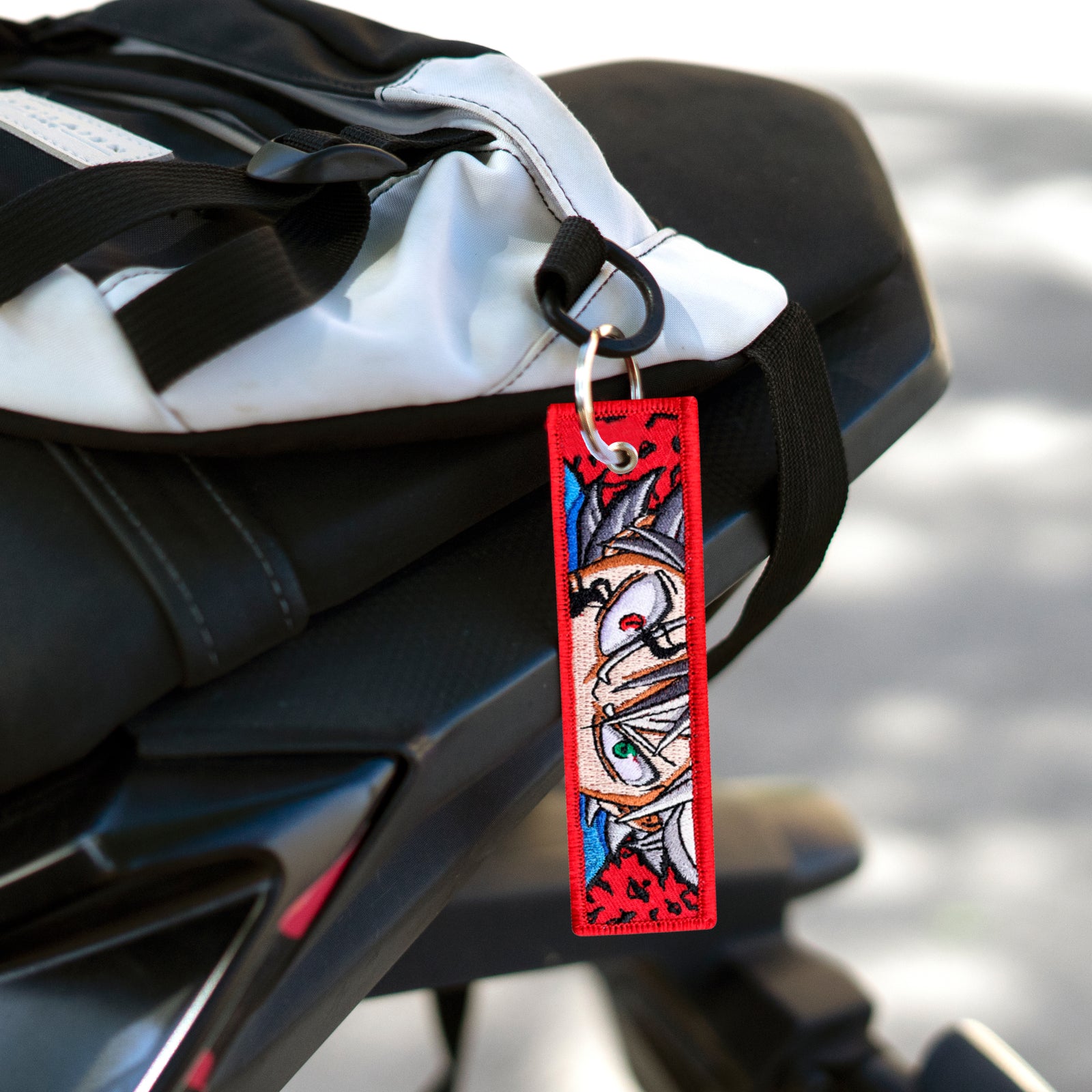 Asta Embroidered Anime Keychain from Black Clover - Akira Gallery