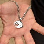 Boo Ghost Stainless Steel Necklace from Super Mario Bros