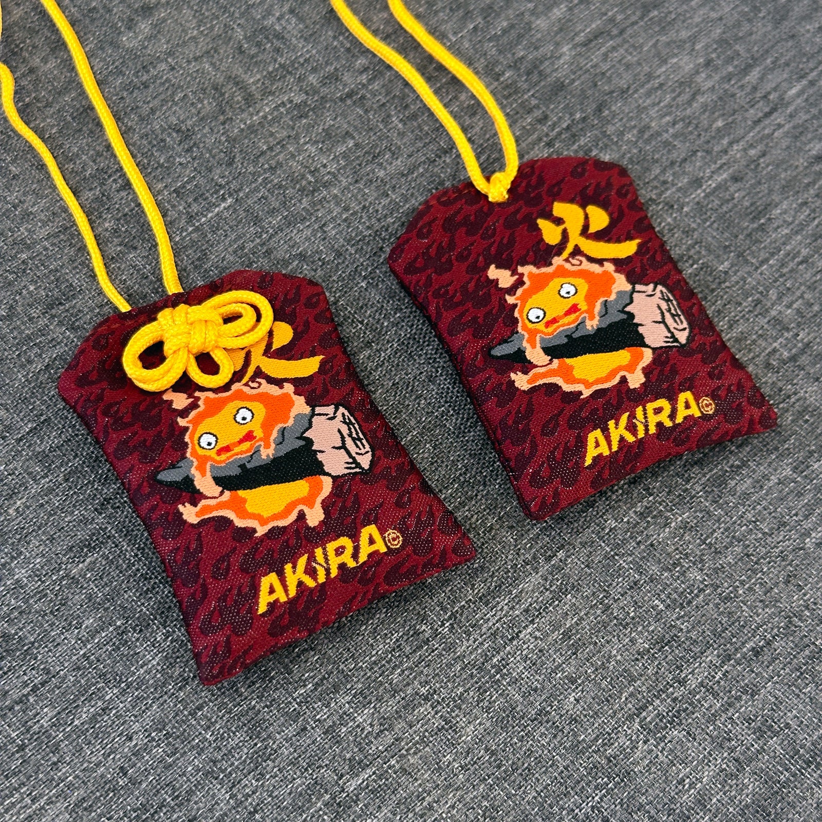 Calcifer omamori inspired by Howl’s Moving Castle anime
