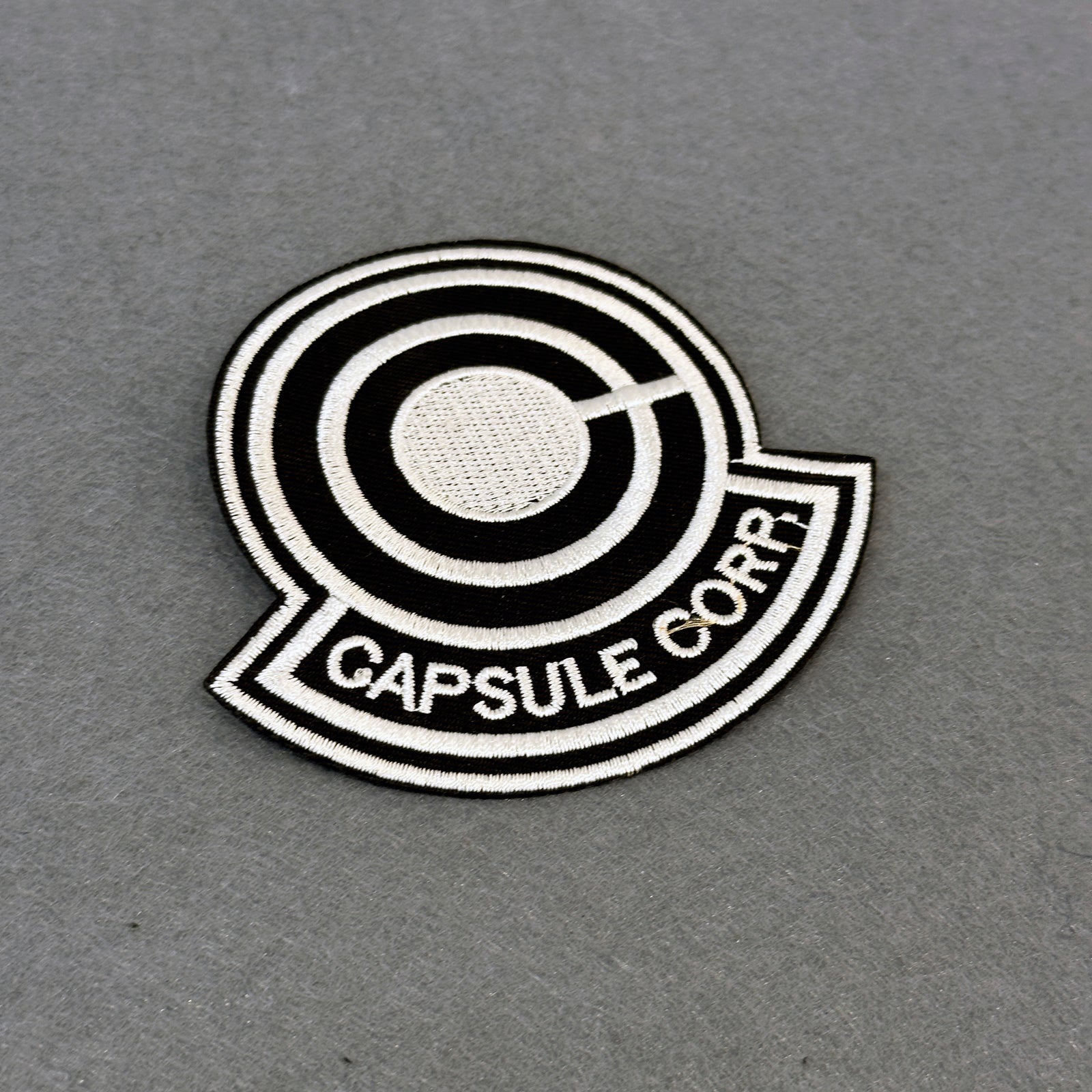 Capsule Corp Embroidered Patch from Dragonball Anime