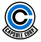 Capsule Corp Vinyl Sticker from anime Dragon Ball