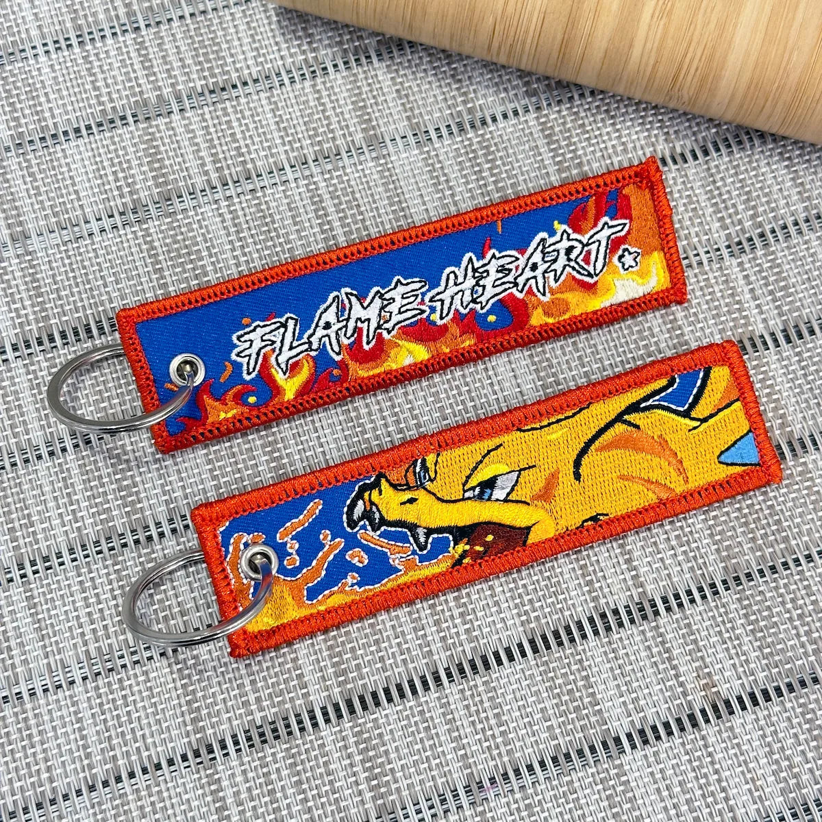 Charizard Embroidered Anime Keychain from Pokemon - Akira Gallery