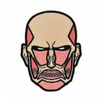 Colossal Titan Embroidered Patch from anime attack on titan