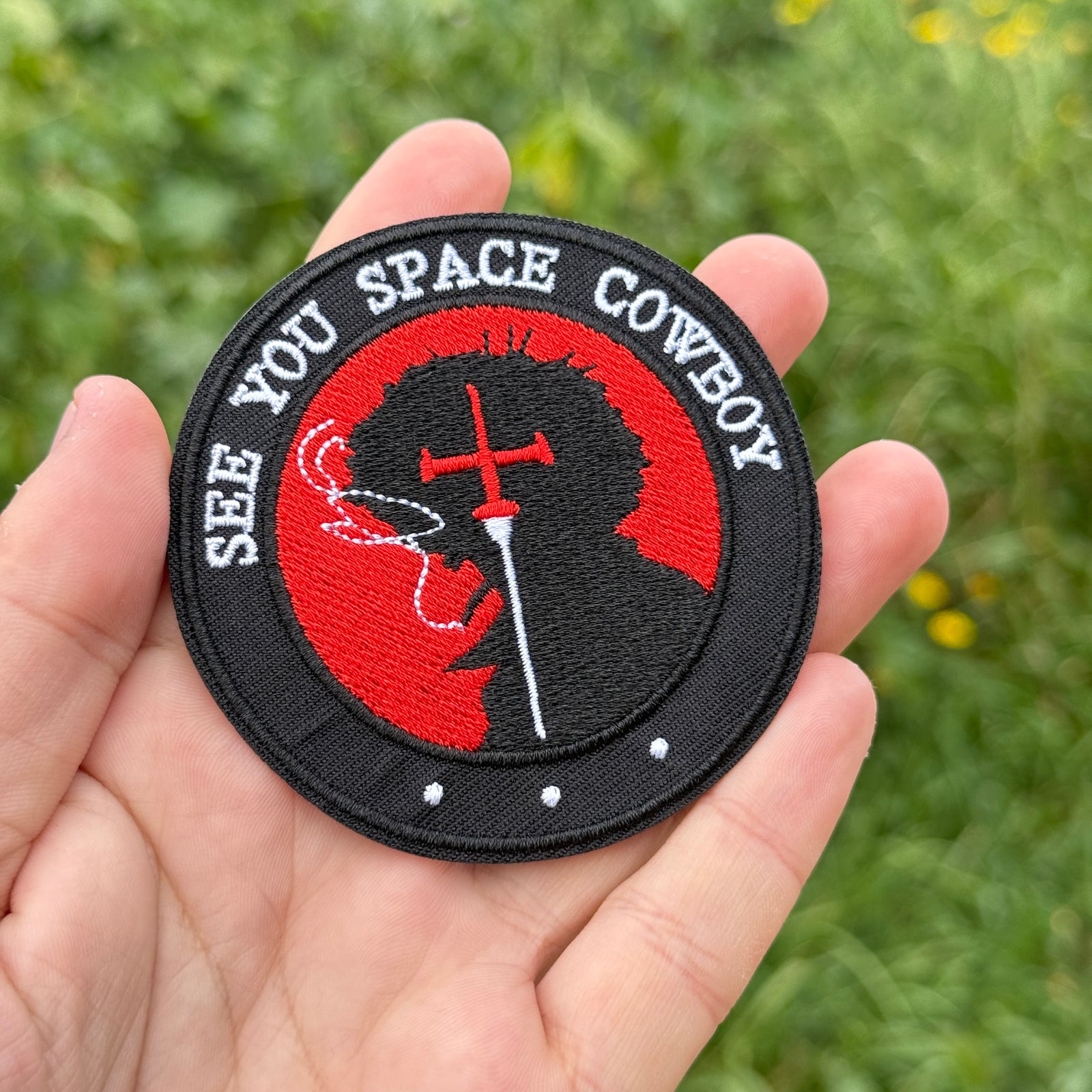 Cowboy Bebop Iron On Patch