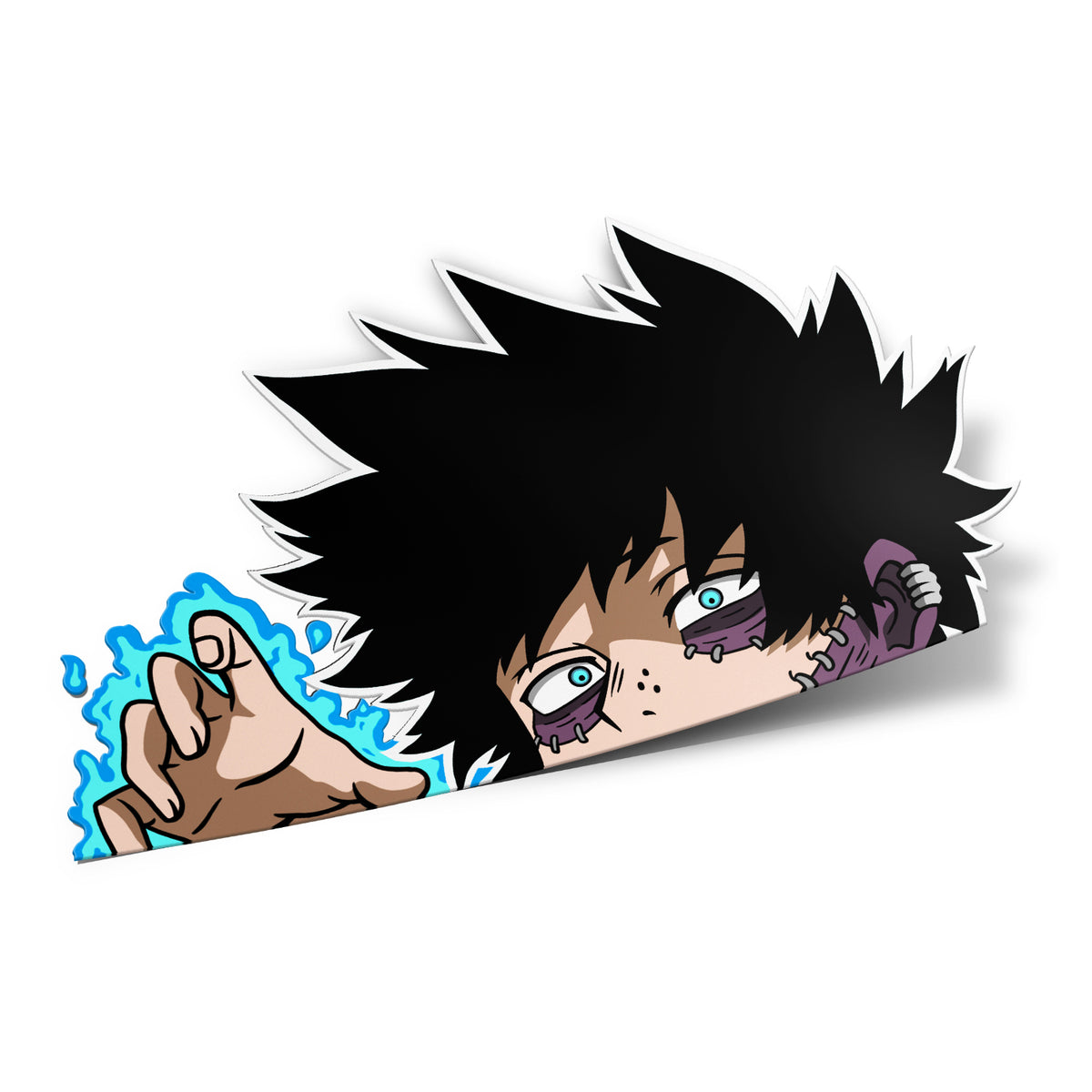Dabi vinyl sticker from anime My Hero Academia