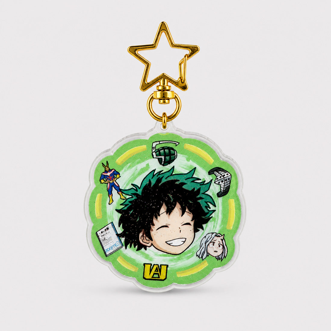 Deku charm from My Hero Academia Anime