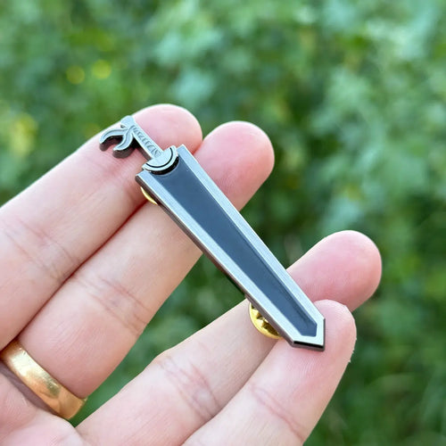 Dragon Slayer Enamel Pin