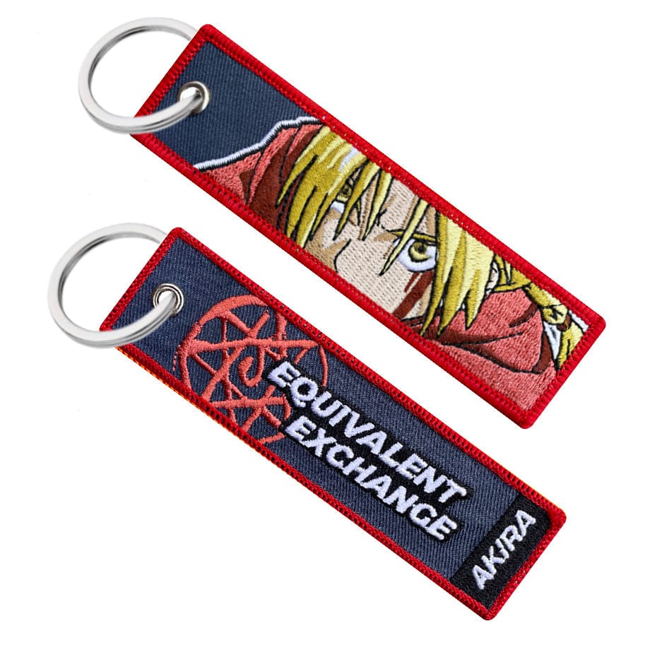 edward elric keychain keytag jettag key anime fma fullmetal alchemist