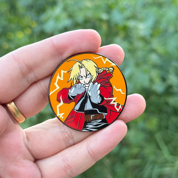 Edward Elric Enamel Pin from Fullmetal Alchemist Anime