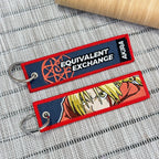 Edward Elric Embroidered Keychain from Fullmetal Alchemist - Akira Gallery
