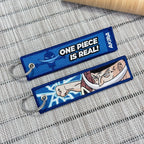 Edward Newgate Embroidered Keychain from One Piece