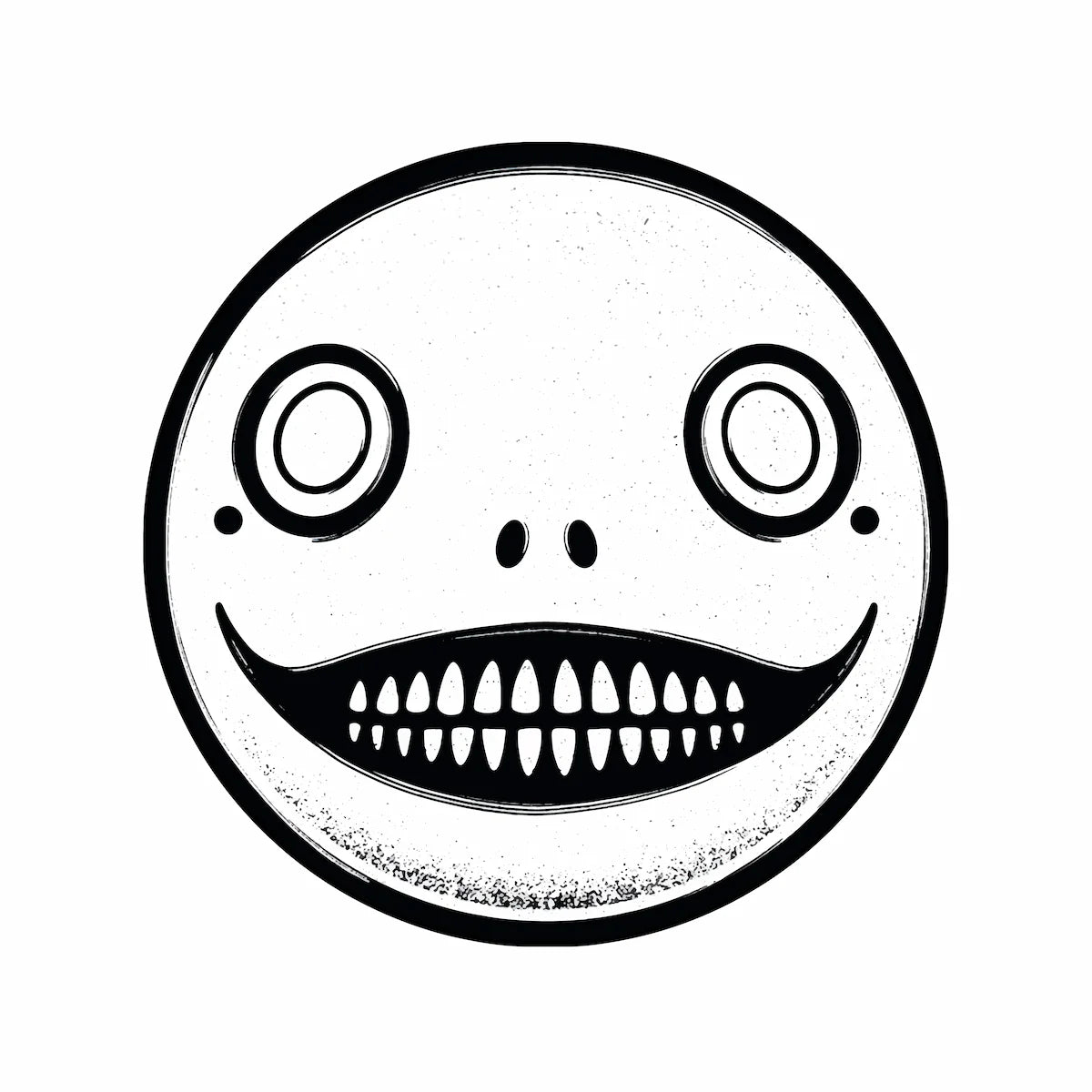 10 x 10 cm Emil Die Cut Vinyl Sticker from Nier Automata