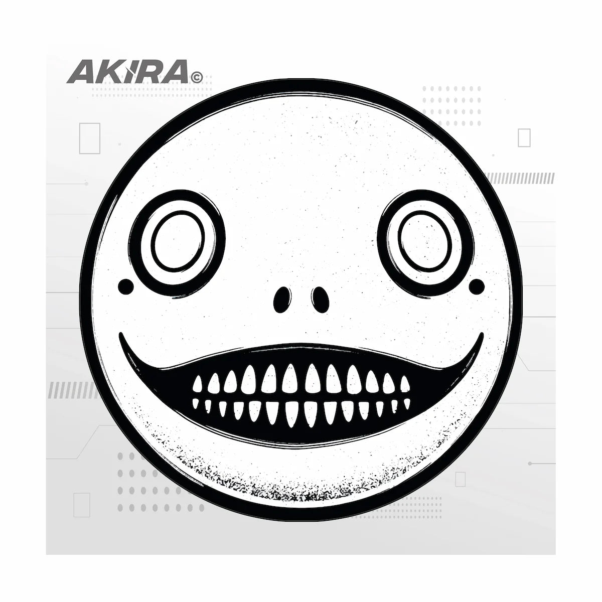 10 x 10 cm Emil Vinyl Sticker from Nier Automata