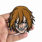 Eren Titan Embroidered Patch from anime attack on titan