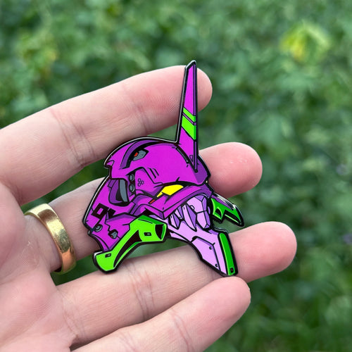 Eva 01 Enamel Pin
