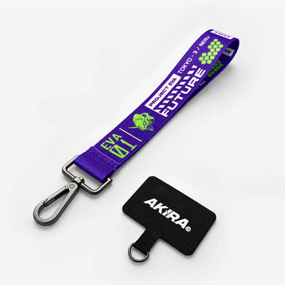 EVA-01 Phone Strap & Wrist Lanyard | Evangelion Inspired | Akira Gallery