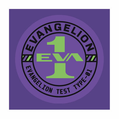 10 x 10 cm Die Cut Eva 01 Vinyl Sticker from Evangelion