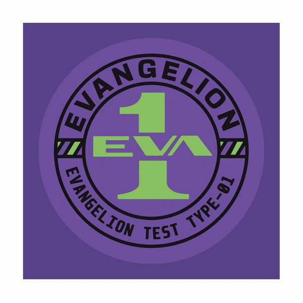 10 x 10 cm Die Cut Eva 01 Vinyl Sticker from Evangelion