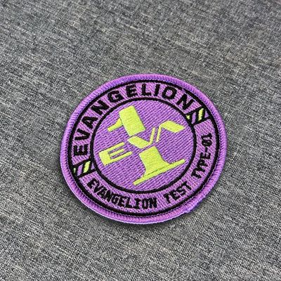 Eva 01 Velcro Patch Inspired by Evangelion Anime