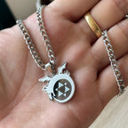 Ouroboros Stainless Steel Necklace Display inspired by Anime Fullmetal Alchemist - Akira Gallery