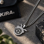 Fullmetal Alchemist Ouroboros Stainless Steel Anime Necklace