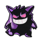 Gengar embroidered anime patch inspired by Pokémon with velcro backing – Akira Gallery
