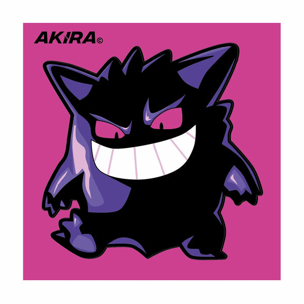 10 x 10 cm Gengar Vinyl Sticker from anime  Pokemon
