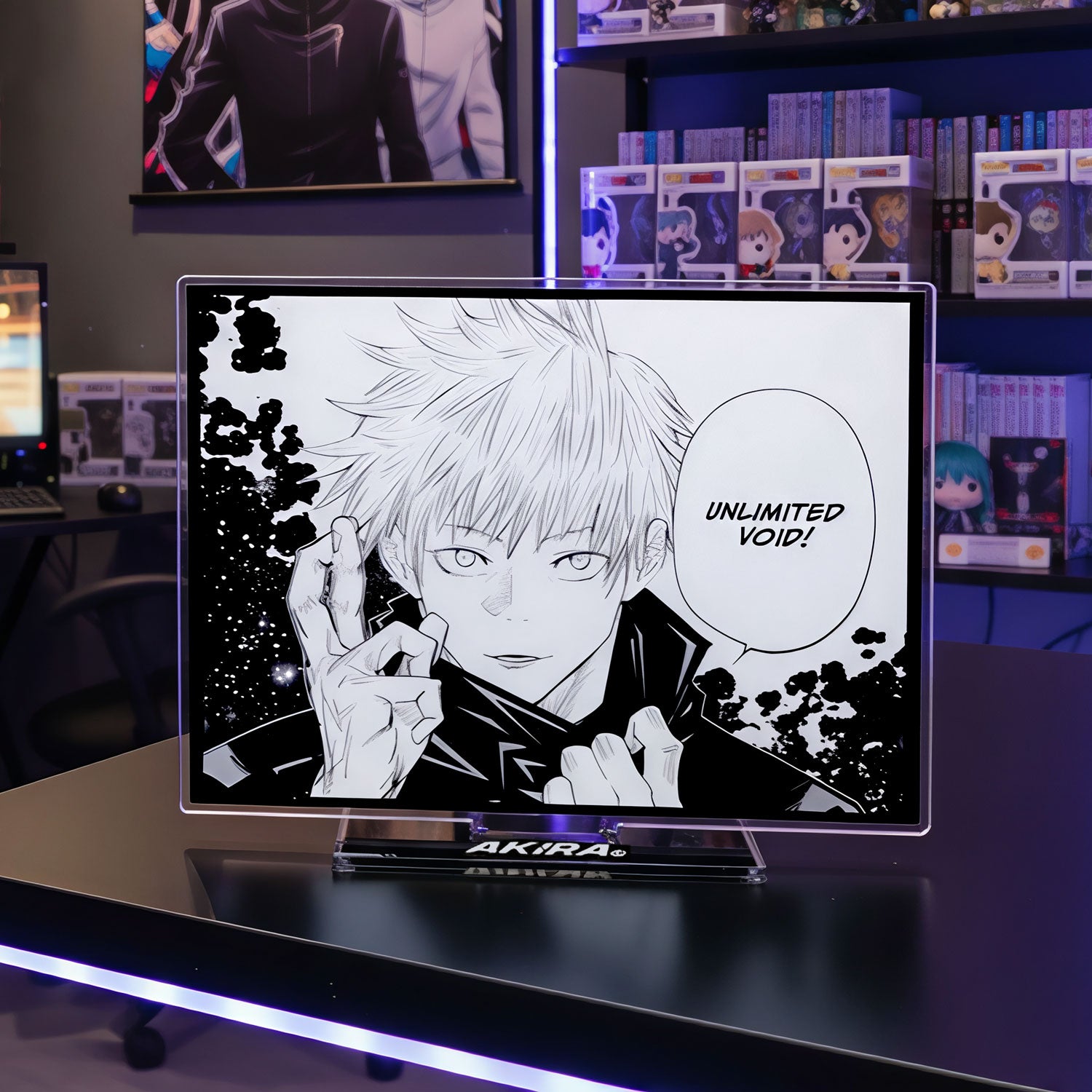 Gojo Acrylic Stand Display from Jujutsu Kaisen