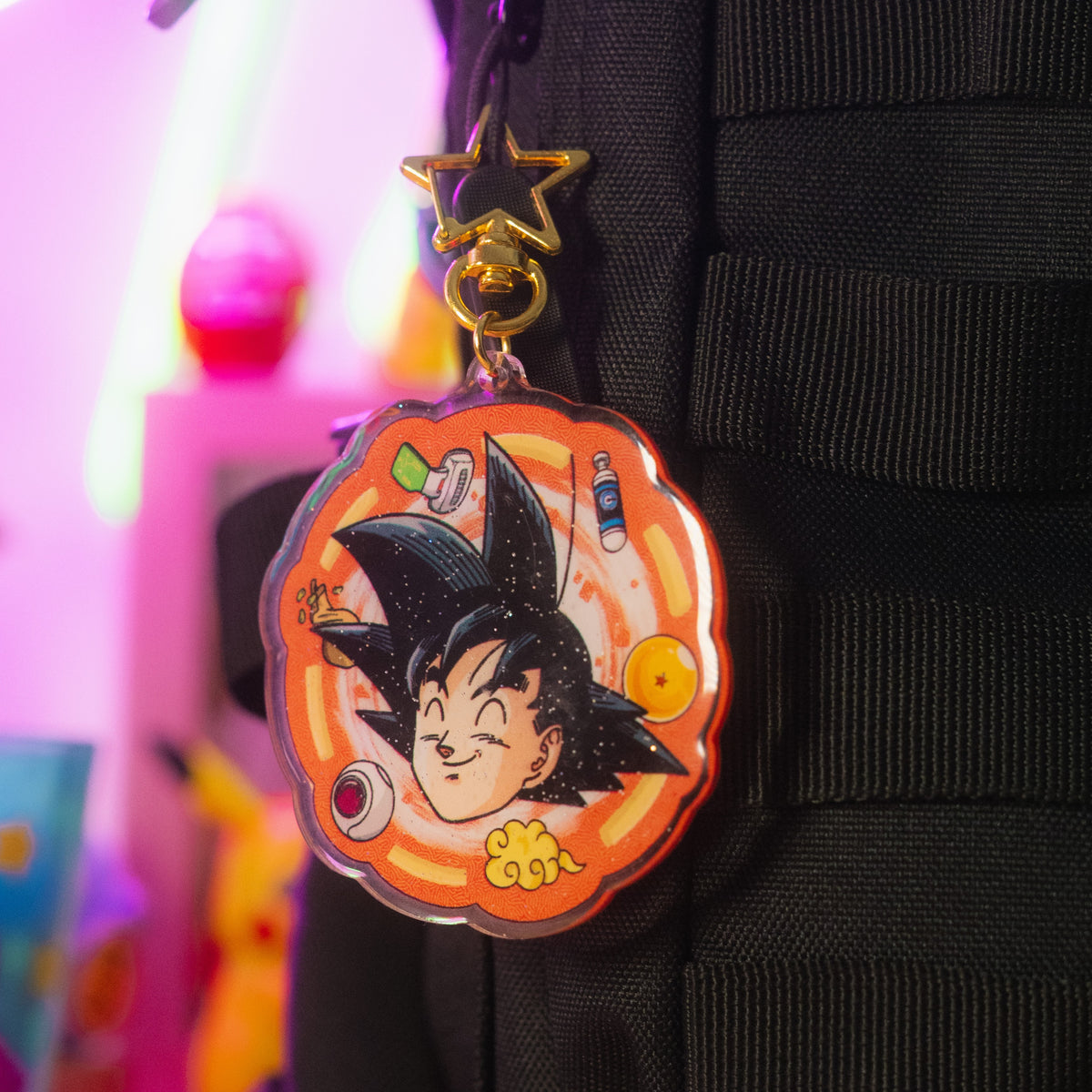 Goku Acrylic Keychain from Dragon Ball Anime Series