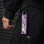 Goku Black Embroidered Keychain from Anime Dragon Ball