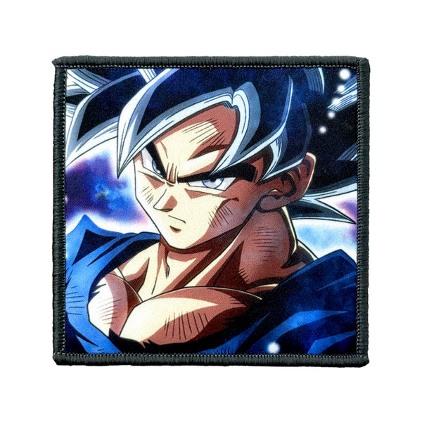 Goku UI Velcro Patch from Dragonball Anime