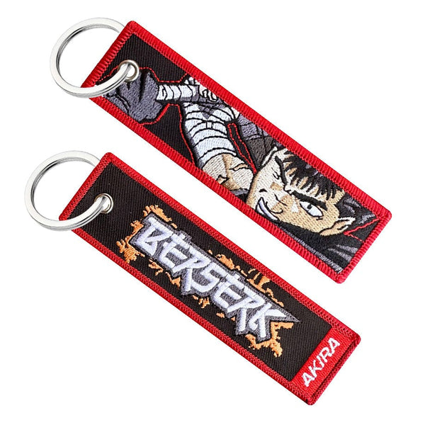 guts berserk keychain keytag jet tag key anime manga behelit