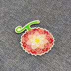 One Piece Hana Hana no Mi embroidered iron on patch, Devil Fruit anime accessory