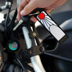 Hanafuda Earrings Keychain from Anime Demon Slayer