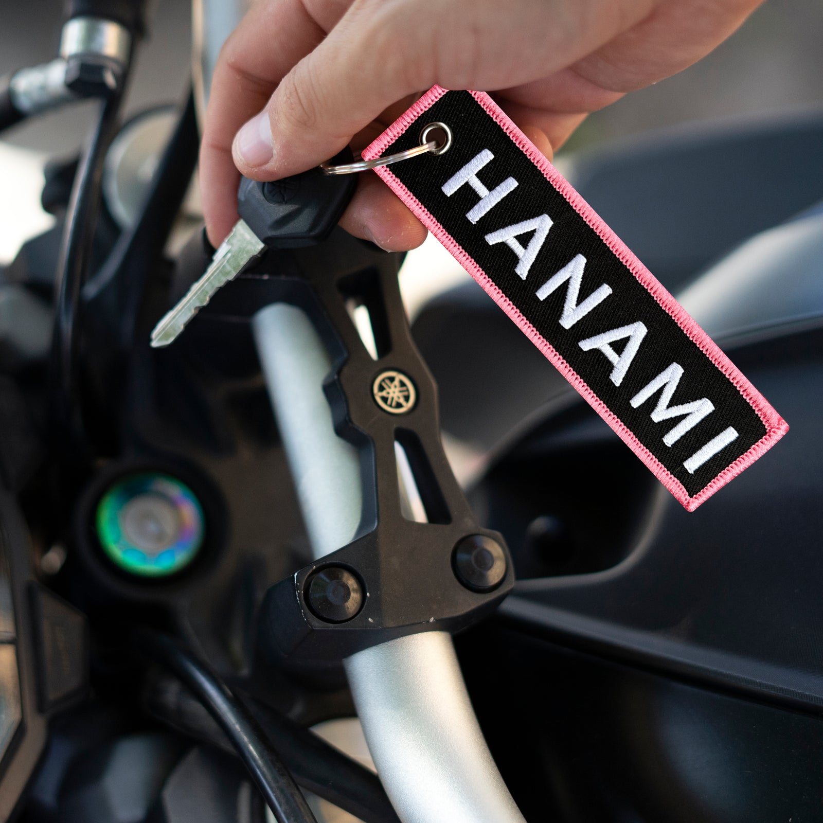 Hanami Embroidered Anime Japanese Keychain - Akira Gallery
