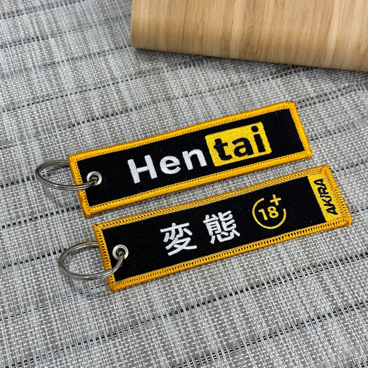 Hentai Embroidered Anime Japanese Keychain - Akira Gallery