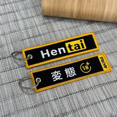 Hentai Embroidered Anime Japanese Keychain - Akira Gallery