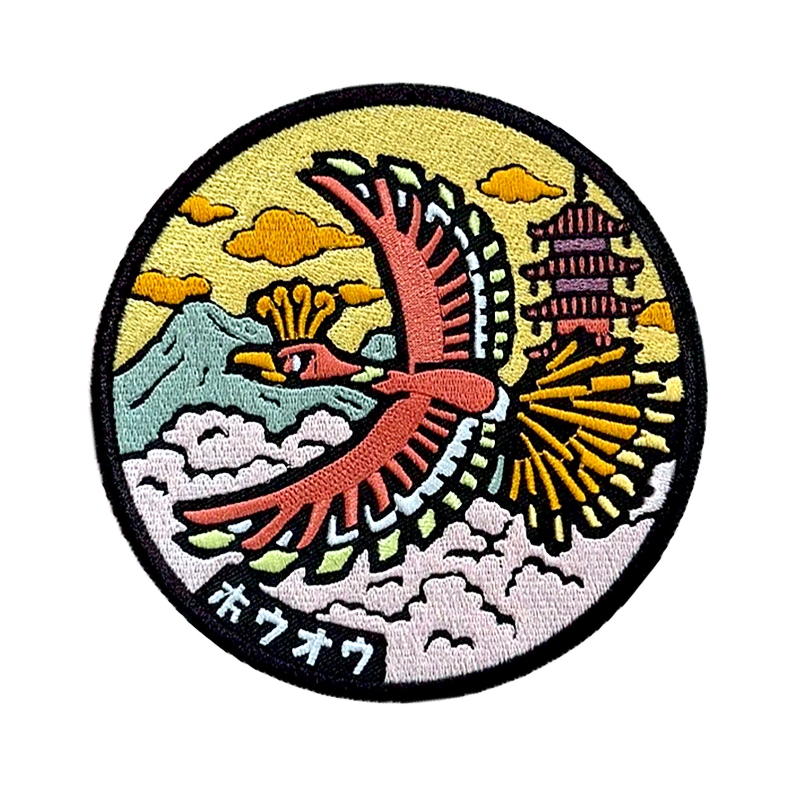 Ho Oh Iron On Patch from Pokemon Anime Series