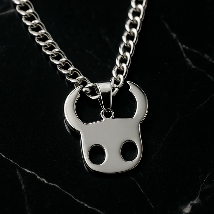 Hollow Knight Hero Stainless Steel Necklace inspired by Hollow Knight Game - Akira Gallery