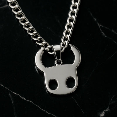 Hollow Knight Hero Stainless Steel Necklace inspired by Hollow Knight Game - Akira Gallery
