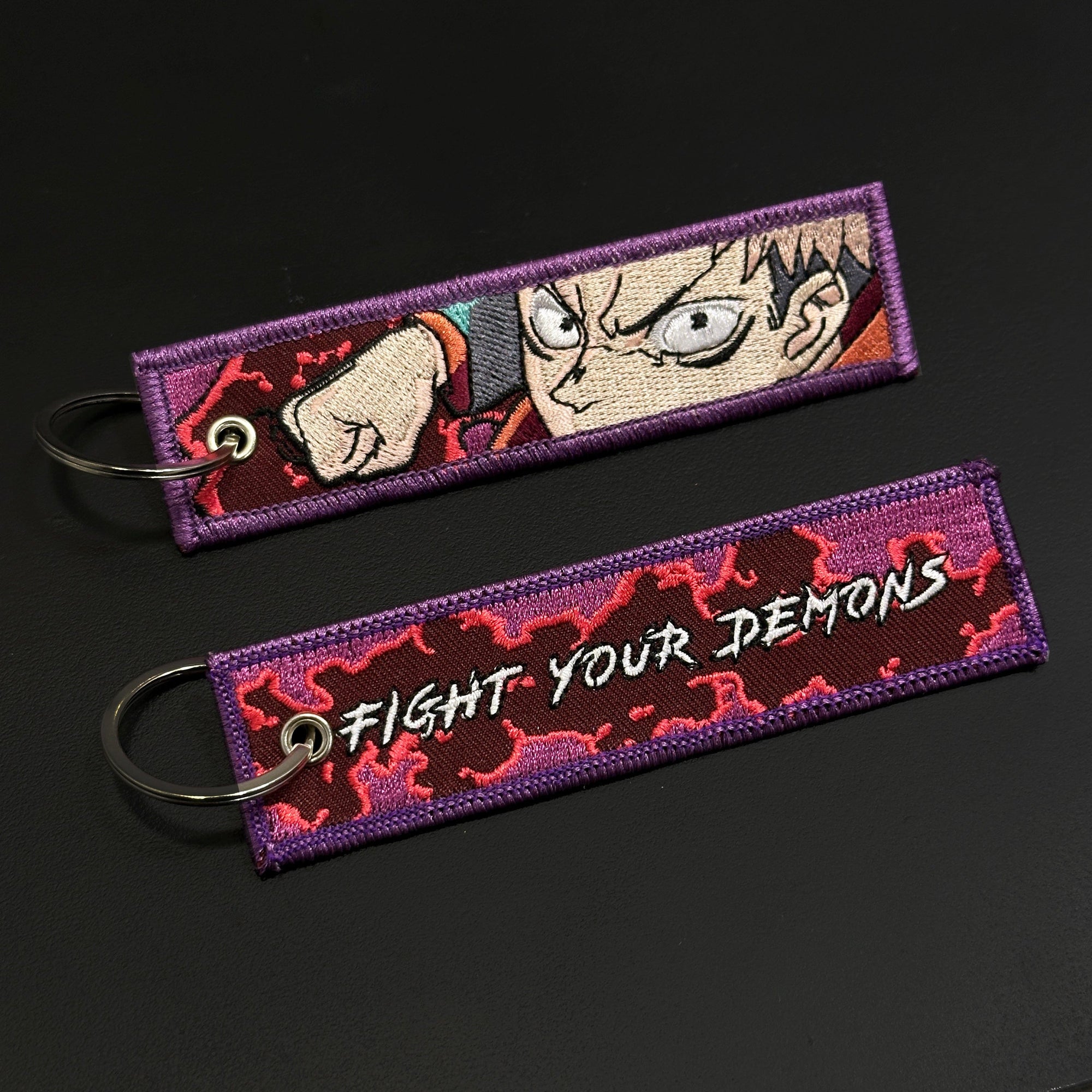 yuji itadori jujutsu kaisen anime manga keychain keytag jettag