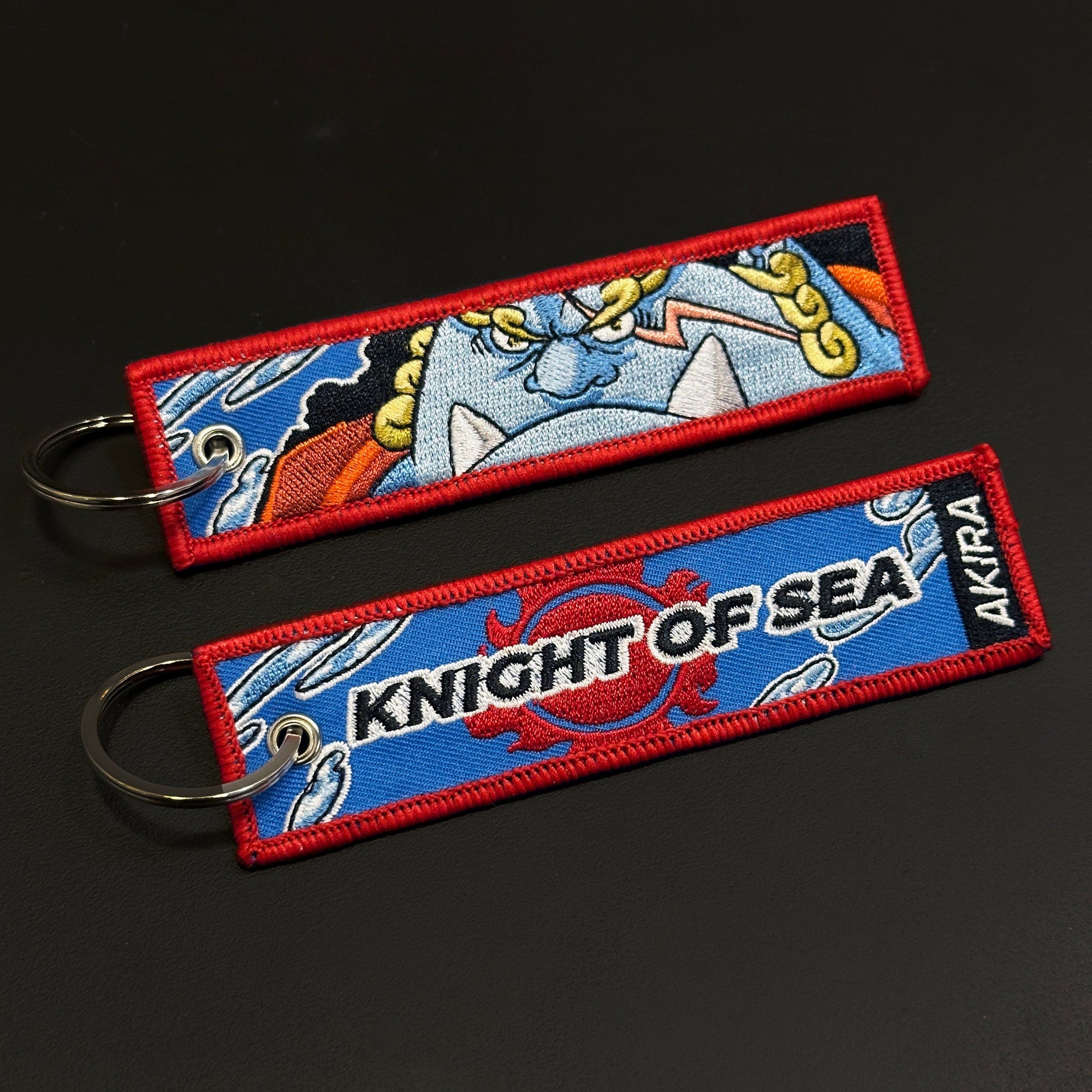 jinbe one piece manga anime keychain keytag jettag