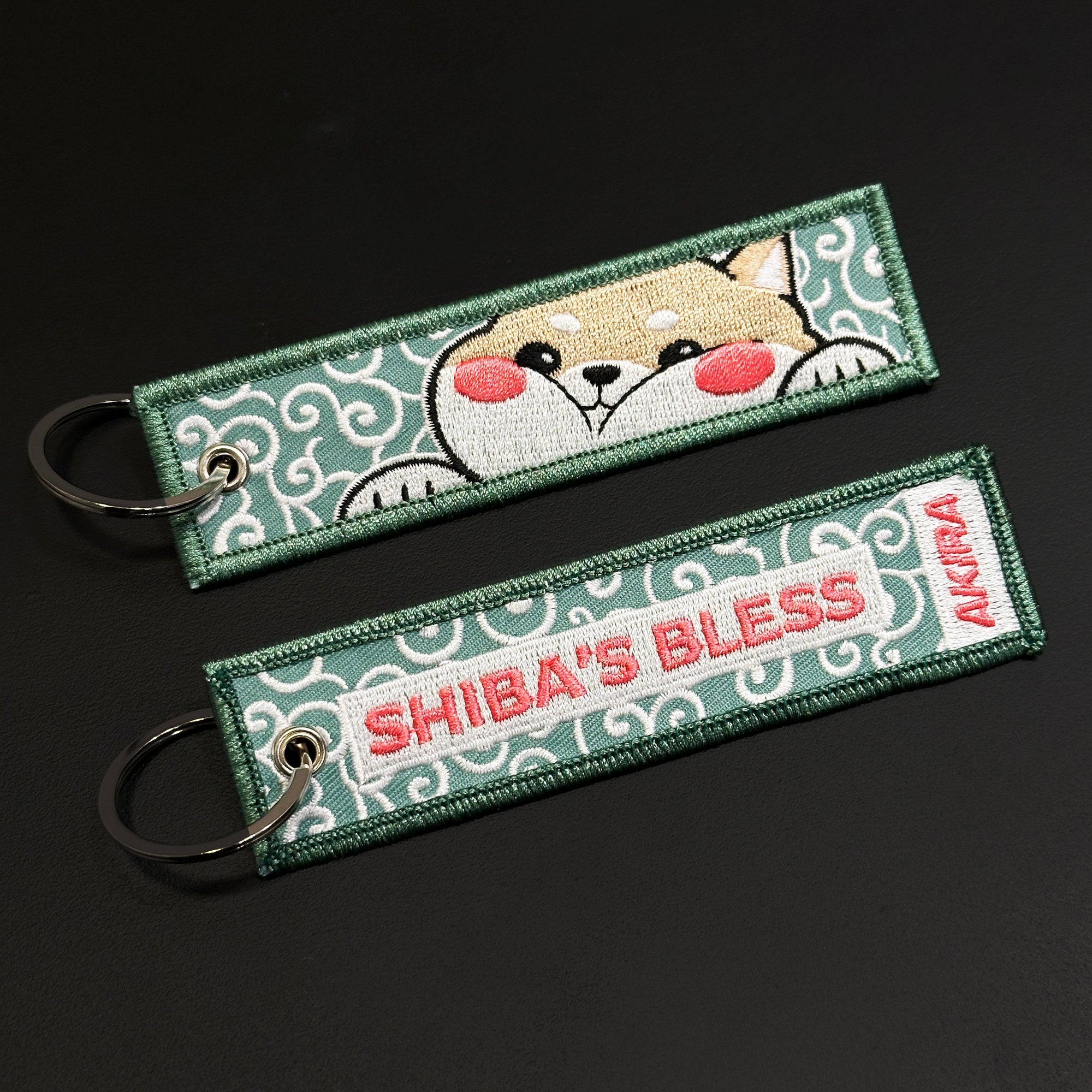 shiba dog japan japanese cute kawaii keychain keytag jettag tag key