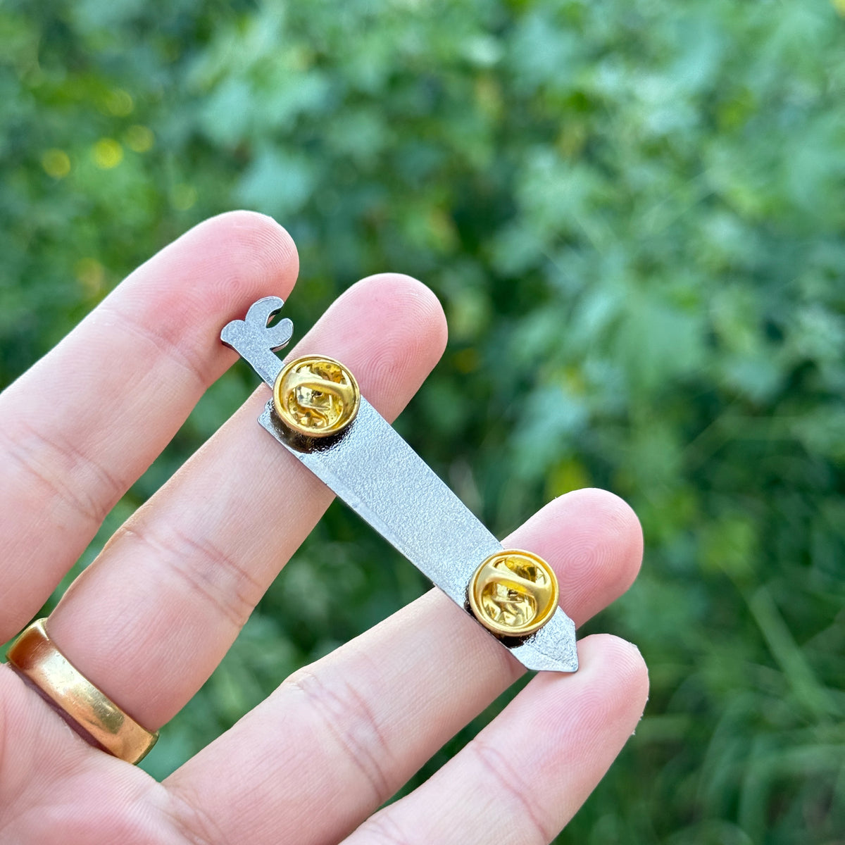 Dragon Slayer Enamel Pin