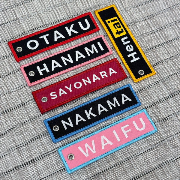 Traditional Otaku Keychains Pack (6)