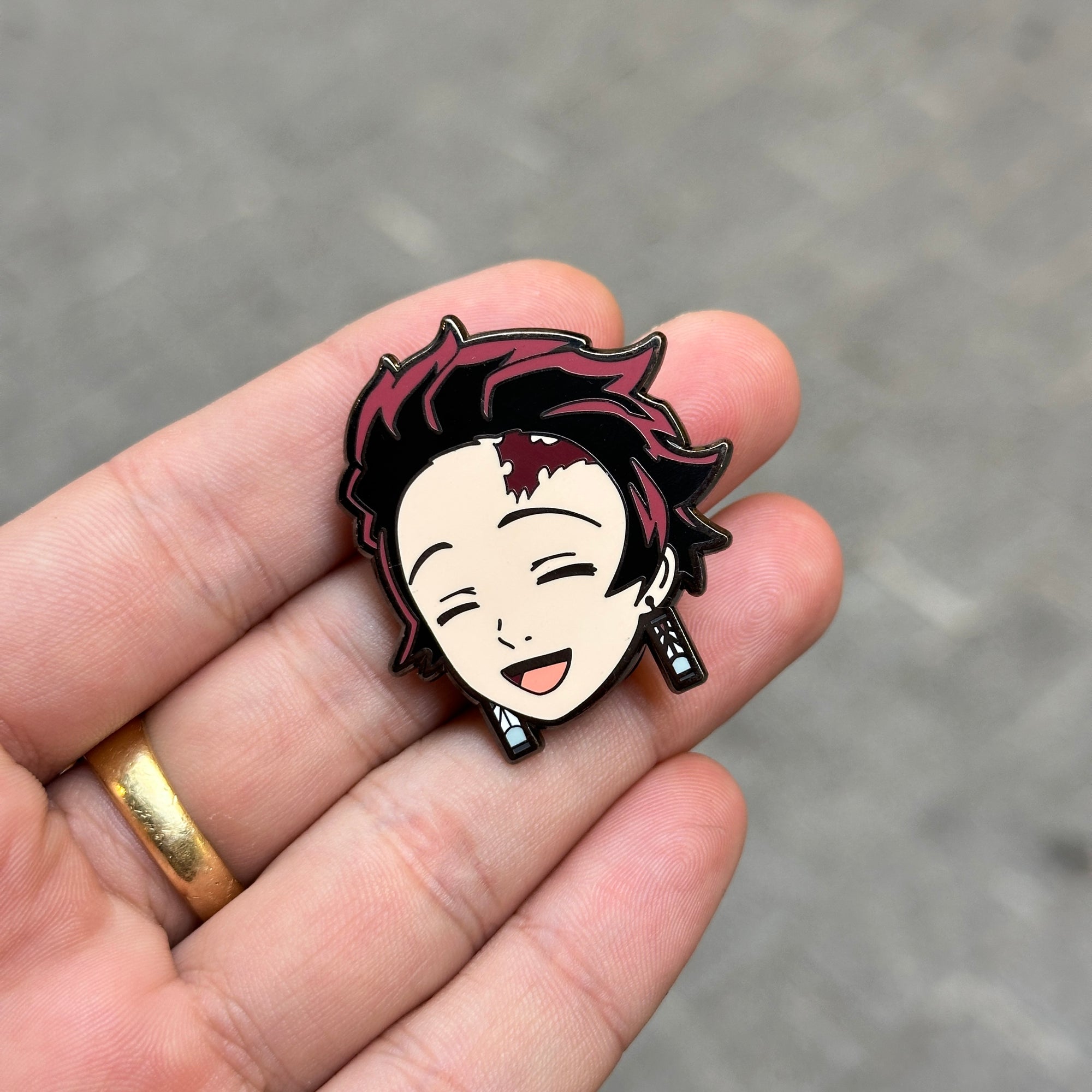 Tanjiro Kamado Enamel Pin