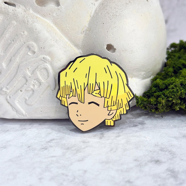 Zenitsu Enamel Pin